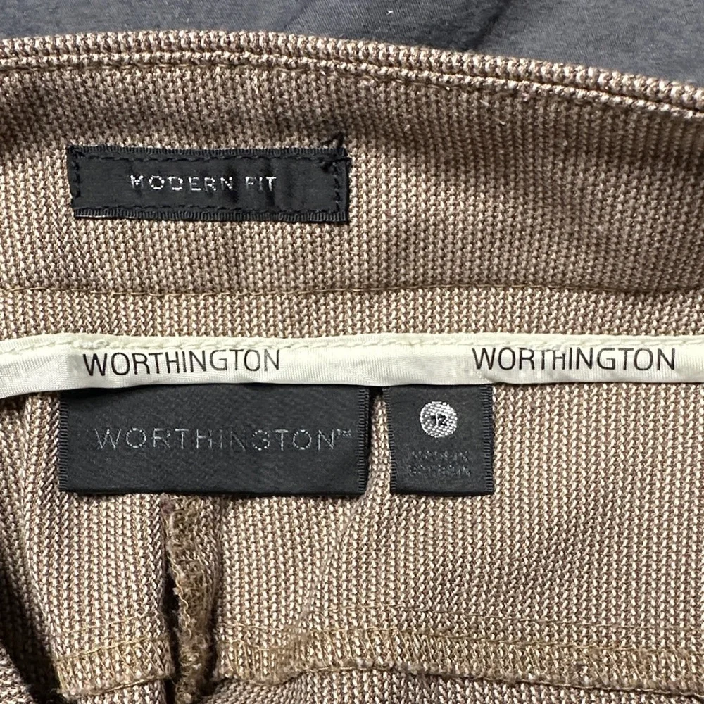 Worthington Beige Women's Trousers - Picture 2 of 4